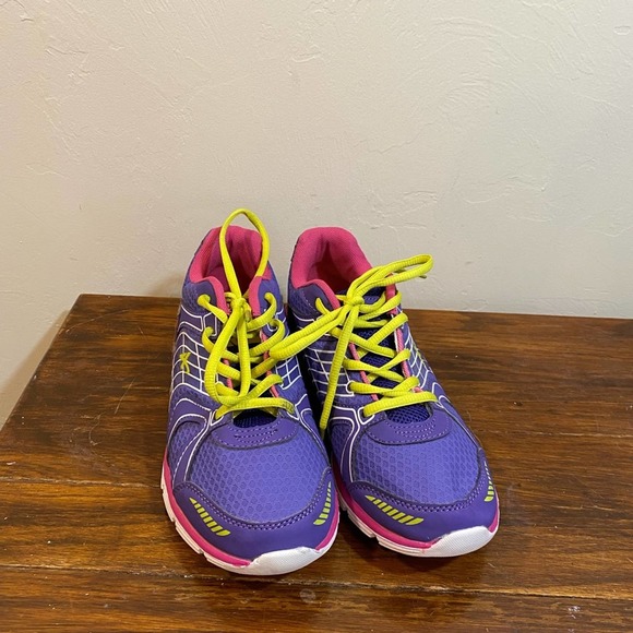 Athletetech Purple Pink women’s Sneakers Size 7 - Picture 8 of 9